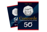 The Concorde 50th Anniversary BU 50p Coin