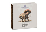UK 2024 Diplodocus Silver Colour 50p