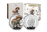 UK 2024 Diplodocus Silver Colour 50p