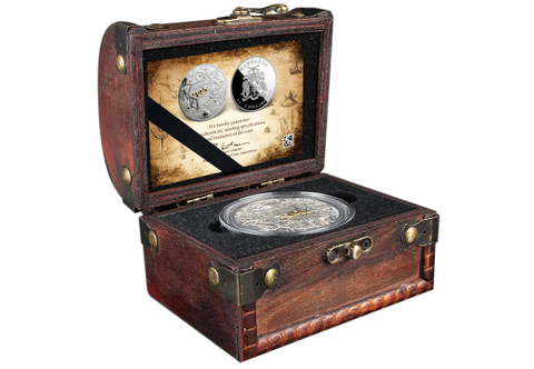 The Ocean's Lost Treasure 2oz Silver Coin