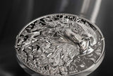 The Bald Eagle Shatter Effect 3oz Silver Coin