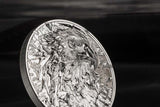 The Bald Eagle Shatter Effect 3oz Silver Coin