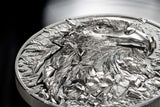 The Bald Eagle Shatter Effect 3oz Silver Coin