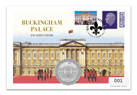 Buckingham Palace UK Coin Cover