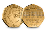 The Buckingham Palace Fifty Pence Coin