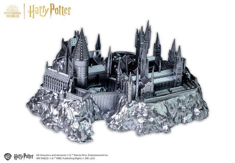 The Three Dimensional Hogwarts Castle Silver 5oz Coin