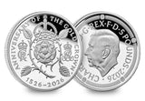 The UK 2026 500 Years of the Crown Silver Proof £5 Coin