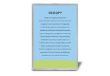 Peanuts 75th Anniversary Official Royal Mail Snoopy Stamp Frame