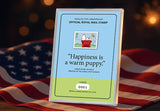 Peanuts 75th Anniversary Official Royal Mail Snoopy Stamp Frame
