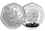 UK 2024 D-Day Silver Proof 50p