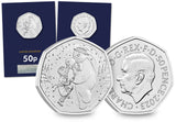 2023 UK The Snowman CERTIFIED BU 50p