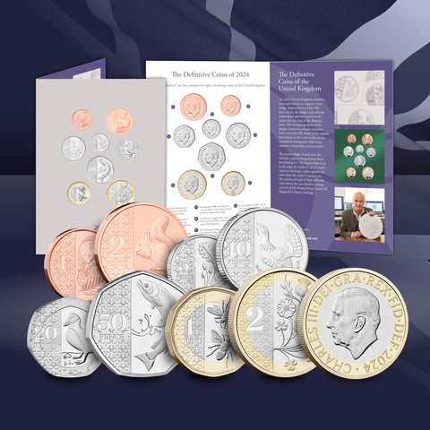 2024 UK Brilliant Uncirculated Coinage Set