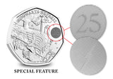 2022 UK Hogwarts Express CERTIFIED BU 50p