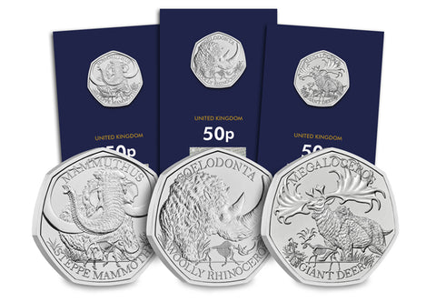 2024 UK Ice Age Giants BU 50p Collection