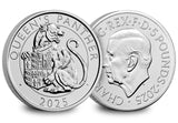 The UK 2025 Queen's Panther BU £5 Pack