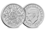 The UK 2024 Silver Sixpence