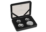 The UK 2025 Britannia Fractional Silver Reverse Frosted Set