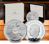 The UK 2024 Six Decades of Bond Silver 1oz Coin