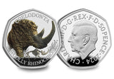 Ice Age Giants: Complete Silver Proof 50p Coin Collection