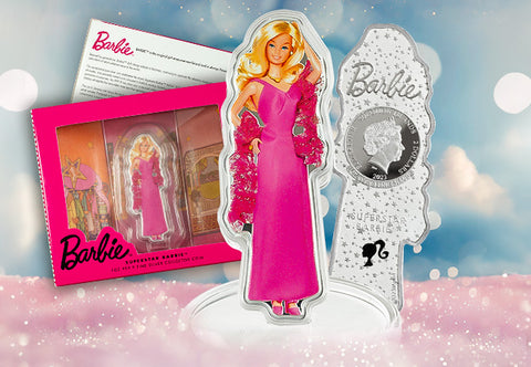 2023 Superstar Barbie - I Love Barbie 1oz Silver
