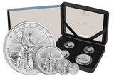 The UK 2025 Britannia Fractional Silver Reverse Frosted Set