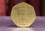 The Buckingham Palace Fifty Pence Coin