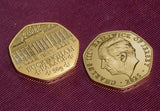 The Buckingham Palace Fifty Pence Coin