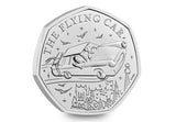 The UK 2025 Harry Potter BU Flying Car 50p