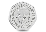 The UK 2025 Harry Potter BU Flying Car 50p