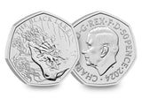 UK 2024 Harry Potter Black Lake BU 50p Pack