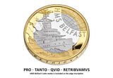 BRAND NEW UK 2025 HMS Belfast Silver Proof £2 Coin