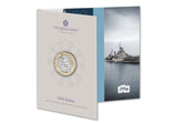 The UK 2025 HMS Belfast Official £2 Coin