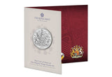 UK 2025 Royal Arms of Charles III BU £5 Coin