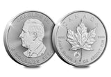 The 2024 Flagship Silver Coins of Australia, Canada, and the UK Three Coin Set