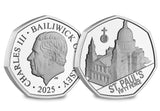 The St Paul’s Cathedral 50p Coin and Historic Stamp Cover