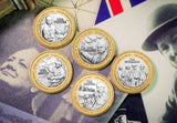 Winston Churchill 150th £2 Coin Set