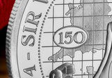 Winston Churchill 150th Silver £5 Set