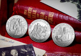 Winston Churchill 150th Silver £5 Set