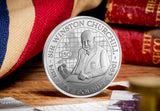 Winston Churchill 150th Silver £5 Set