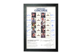Concorde Signature Edition Stamp Sheet Frame