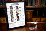 Concorde Signature Edition Stamp Sheet Frame