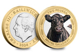 The Heritage Cattle Breeds Colour £2 Coin Set