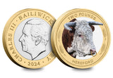 The Heritage Cattle Breeds Colour £2 Coin Set