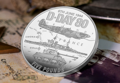 The D-Day 80th Anniversary Proof £5 Coin