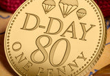 D-Day 80th 9ct Gold Penny First Strike Edition