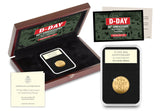 D-Day 80th 9ct Gold Penny First Strike Edition