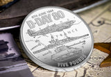 The D-Day 80th Anniversary Silver Proof £5 Coin