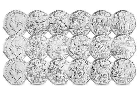 The D Day 80th Anniversary 50p Coin Collection The Westminster the-d-day-80th-anniversary-50p-coin-collection-the-westminster