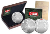 D-Day 80th Silver Proof 5oz Masterpiece