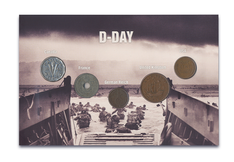 D-Day Nations Wartime Coin Collection